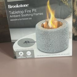 Tabletop fire pit, indoor and outdoor use