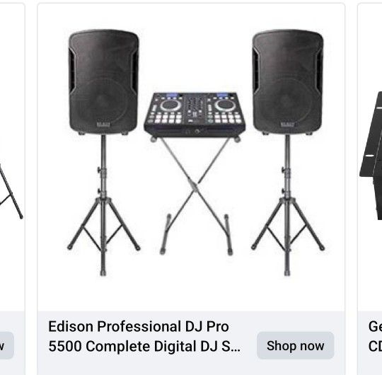 Edison Pro Dj Professional 5500