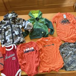 Carhartt, John Deere, Nike, baby boy clothes