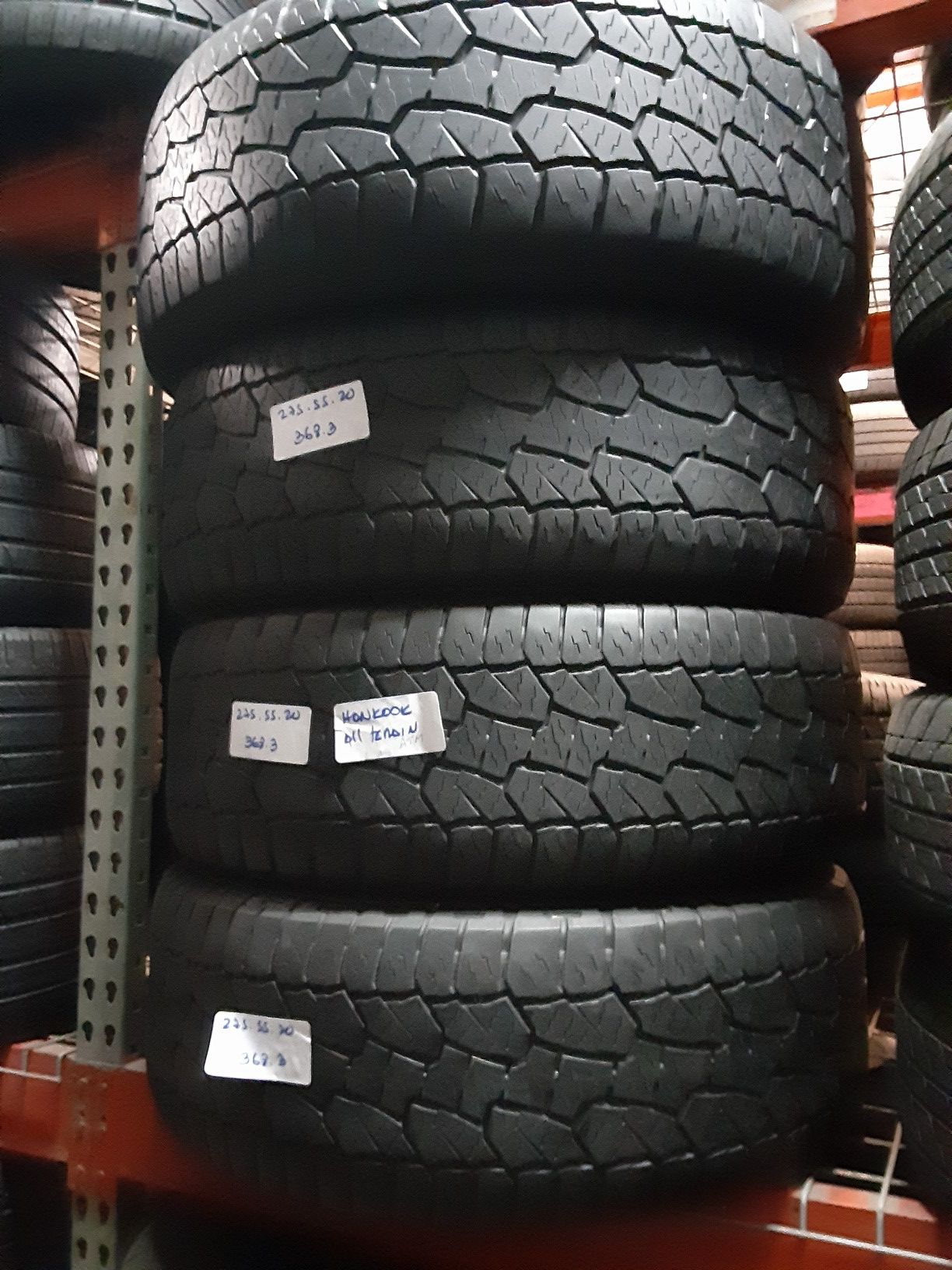 P275/55R20 HANKOOK DYNAPRO ATM ALL TERRAIN 275/55R20 MATCHING FULL SET