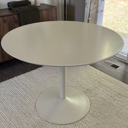 CB2 Odyssey White Dining Table 