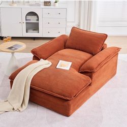 Oversized Corduroy Cloud Chaise - 120.00 - The Colony, TX