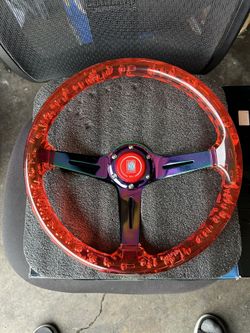 Steering Wheel Brand New With All Assembly And  Accessories