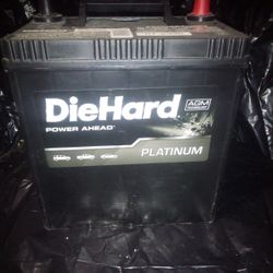 Diehard Agm Battery S34B20R Hybrid Car Truck Auto Parts Garage Repair Toyota Hyundai Honda Kia Ford Chevy 