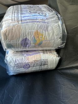 two 25 packs diapers size 2 trade