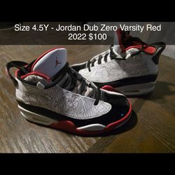 Jordan Dub Zero Varsitysize 4.5Y