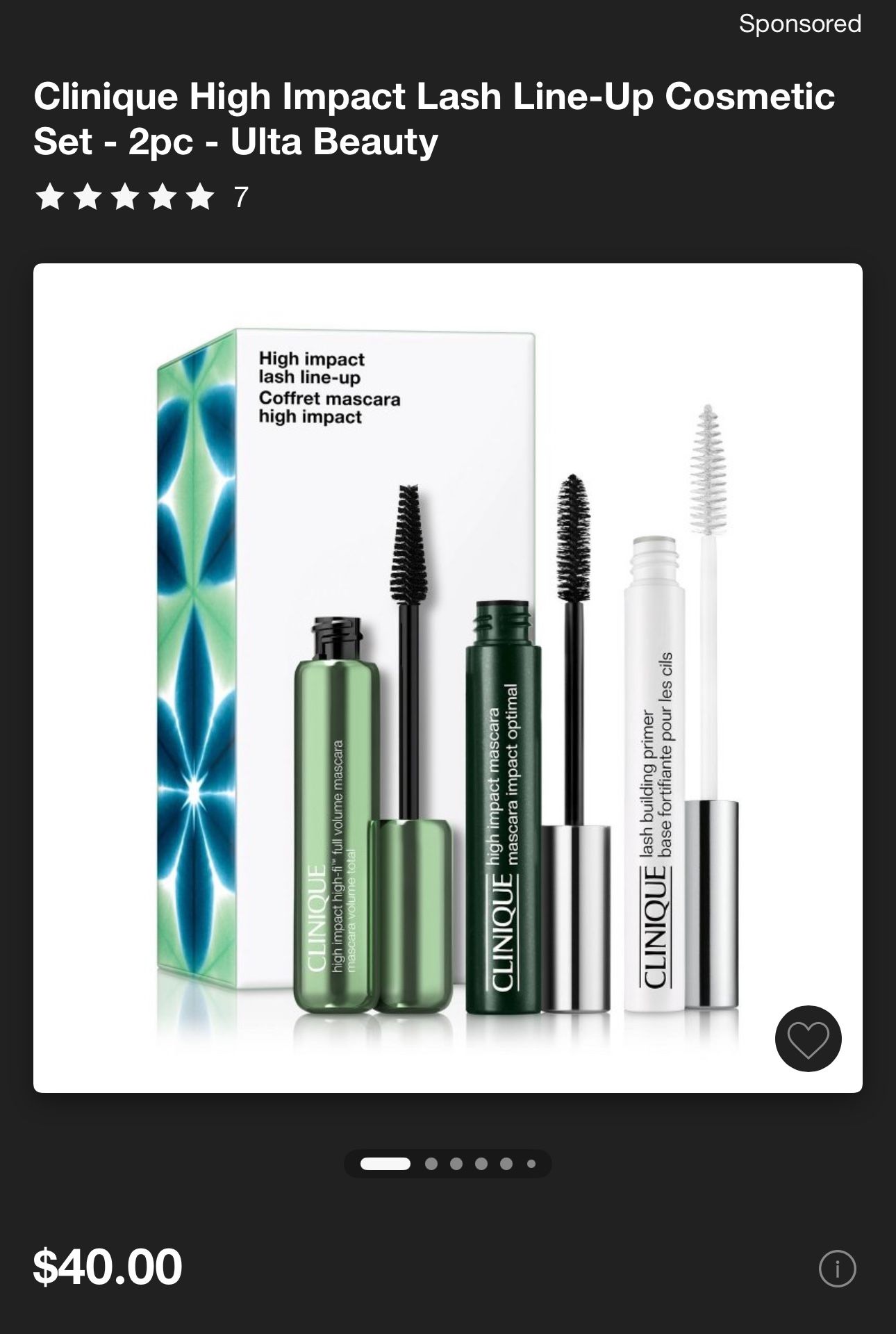 Clinique High Impact Lash Line-Up Cosmetic Set - 2pc - Ulta Beauty