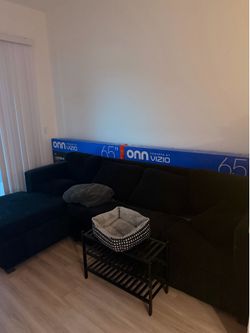 black couch