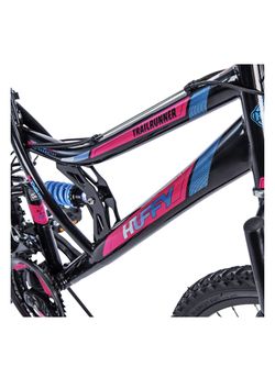 Huffy 26 Trail Runner Womens Mountain Bike Black and Pink for Sale in Conshohocken PA OfferUp