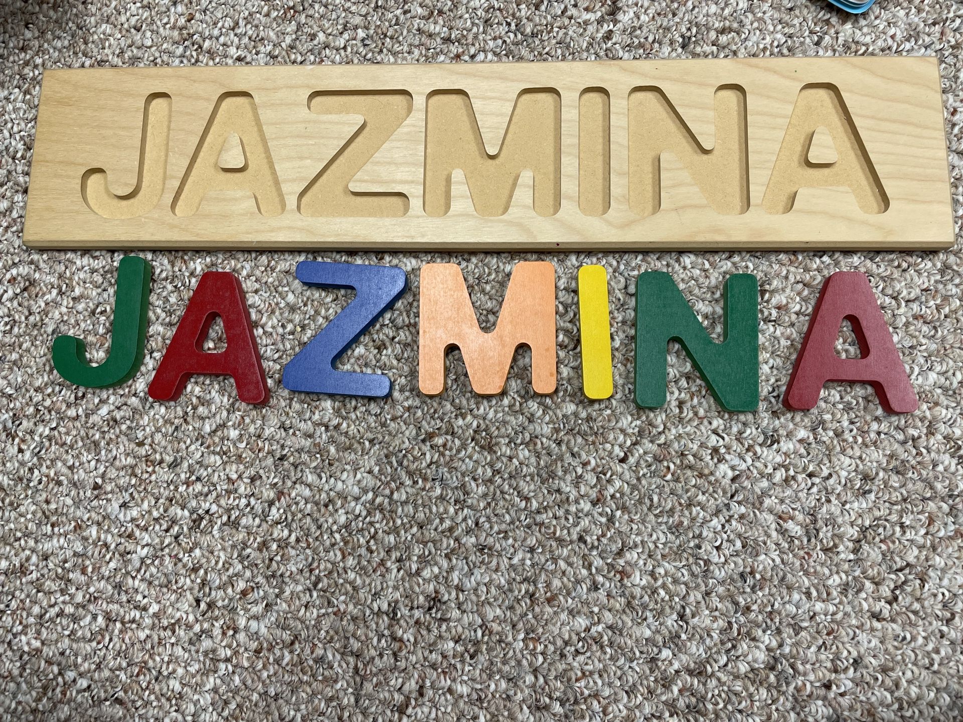 Wooden Name Board