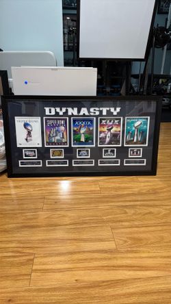 Custom Patriots Framed Dynasty