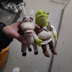 Dreamworks Shrek 2 Ogre and Donkey Bundle 