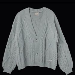 Taylor Swift Official Tortured Poets Department Gray Cardigan