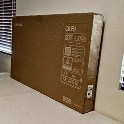 50 Inch QLED Samsung Q7F Smart TV 4K UHD 2025 Model. New in the box.