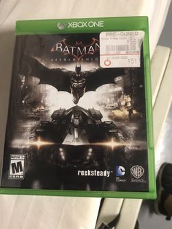 XBOX ONE Batman Game