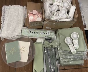 Unused Wedding Items - Vow books, Flower Girl Dress And More!