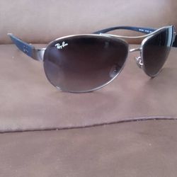 Grey Silver Ray Ban
