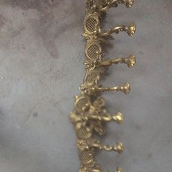 Candelabro Con 9 Espacios  Para  Poner Velas