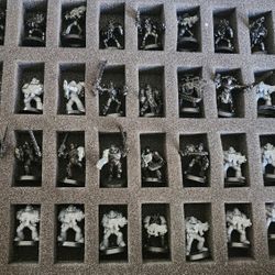 Warhammer 40k Figures and Citadel Case