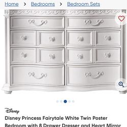 Disney Princess Beautiful Bedroom Set, Twin Size Bed