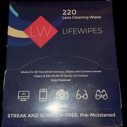 Lens Cleaning Wipes 