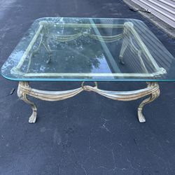 Glass Table Solid Heavy Duty Thick Glass 