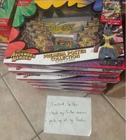Pokemon Trading Card Game: Ascended Heroes Premium Poster Collection Mega Lucario Ex