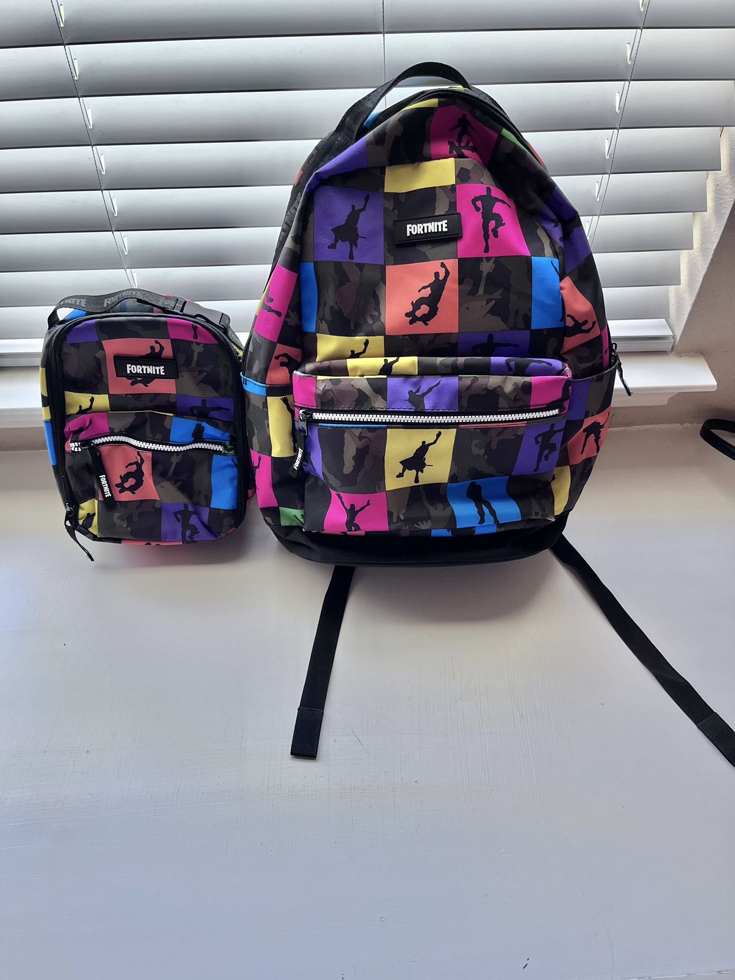 Fortnite Backpack and Lunch Bag