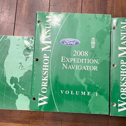 Vehicle Maintenance Manuals 2008 Ford Expedition/Lincoln Navigator