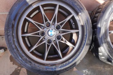 BMW Z4 ROADSTER WHEELS and FALKEN COMP TIRES 🔥🔥 Asking $499 Obo