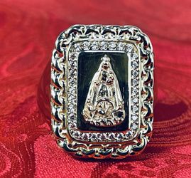 Lady of Charity Gold Ring