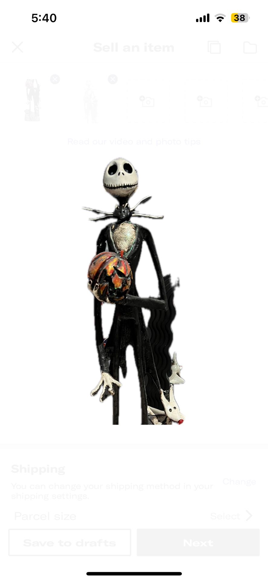 jack skeleton figurine 