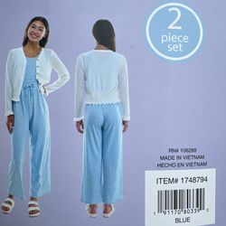 trixxi girl 2 piece jumpsuit Set  Jumpsuit & Cardigan Size  L - 14 /16
