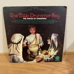 The Little Drummer Boy; The Voices Of Christmas  Custom Records LP CS9 1964
