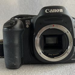 Canon EOS 10D 6.3MP Digital SLR Camera Body Only DS6031 UNTESTED 