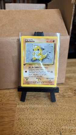 French 1st Ed Sandshrew 