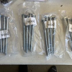 6” Lag Bolts