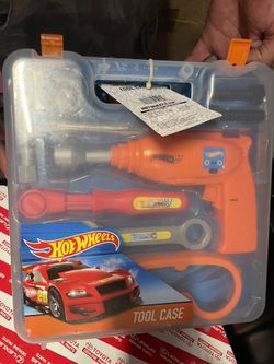 Hot Wheels Kids Tool Case Play Toy