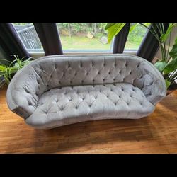 Gray Truffle crystal Couch