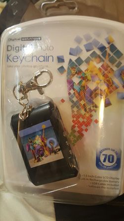 New Digital Photo Keychain