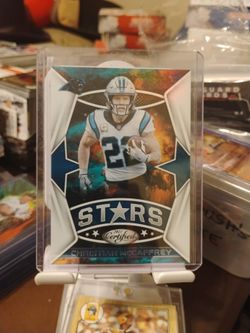 Christian McCaffrey 2021 Certified Stars Football Card