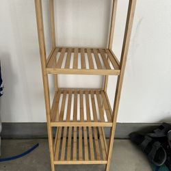 4-Tier Bamboo Shelf 