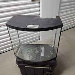 Fishtank 26 Gal Rimless Bowfront 