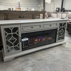 74” Fireplace Tv Stand On Sale 