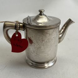 Antique Silver/Nickel Teapot