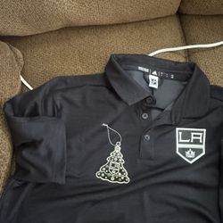 LA Kings Black Polo Shirt
