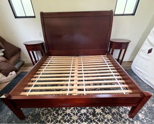 Pottery Barn Cal King Bed Frame