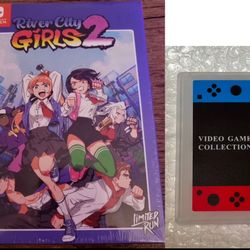 River City Girls 2 Classic Edition & Cartridge Case  for Nintendo Switch (NEW)