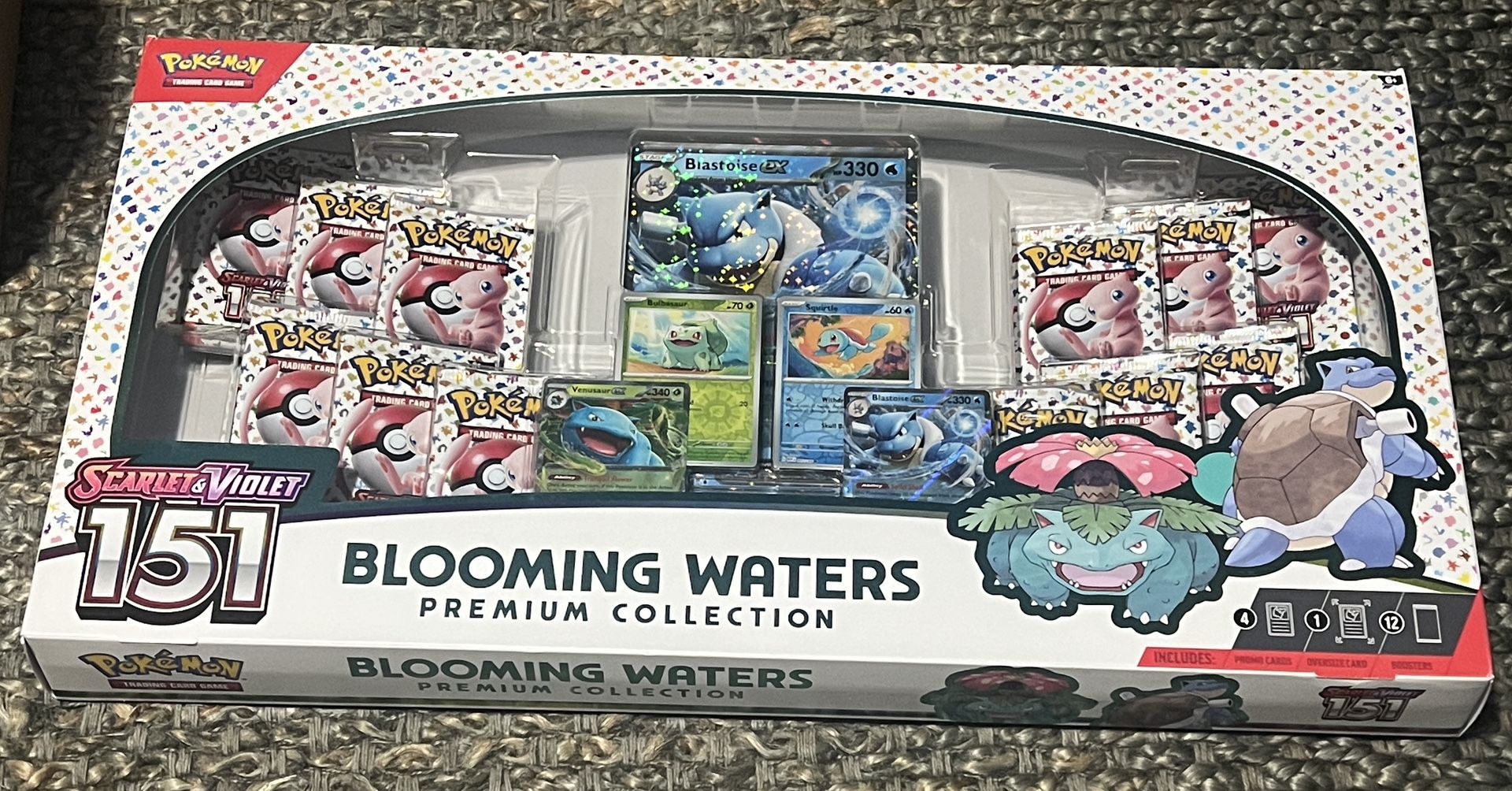 Pokemon 151 Blooming Waters Premium Collection New