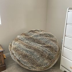 LoveSac “Little LoveSac” Bean Bag – Cheetah Faux Fur